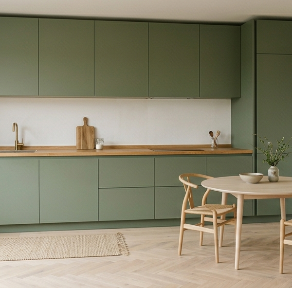 Façades vertes pour cuisine IKEA Metod : les meilleures alternatives à Kallarp
