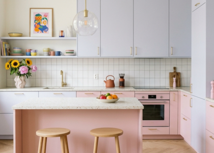 Cuisine bicolore : comment associer 2 teintes de façades