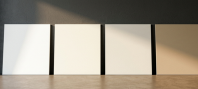 Façade de cuisine blanche : du blanc pur au beige crème