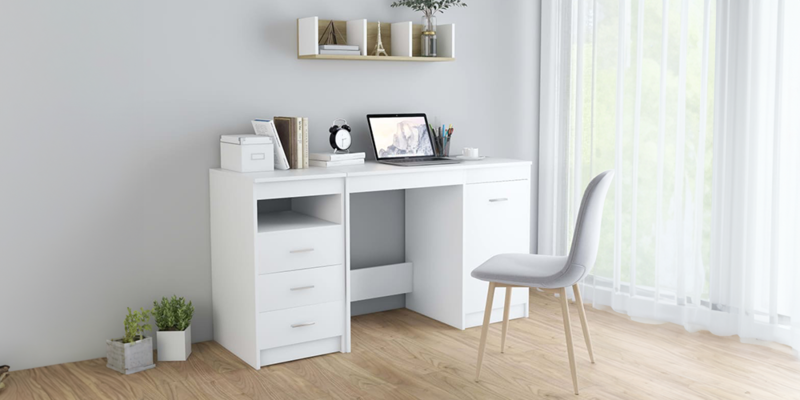 Bureau Leroy Merlin blanc