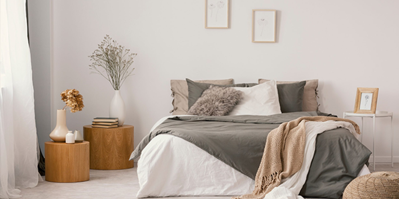 Chambres avec petits rangements