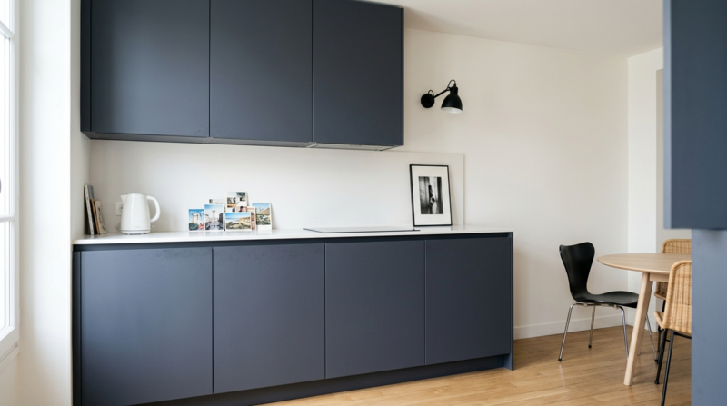 Meubles Conforama Sweetch Interior Façades PAO Graphite cendré