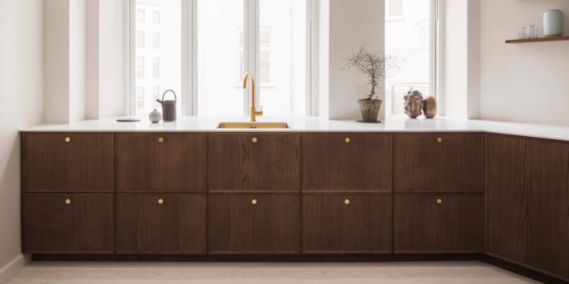 Cuisine en bois de noyer