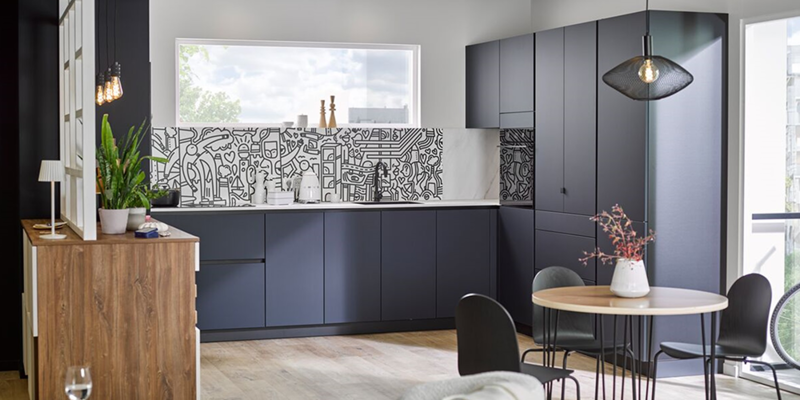 Cuisine Cuisinella grise