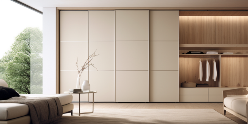 Dressing Mobibam façades beiges