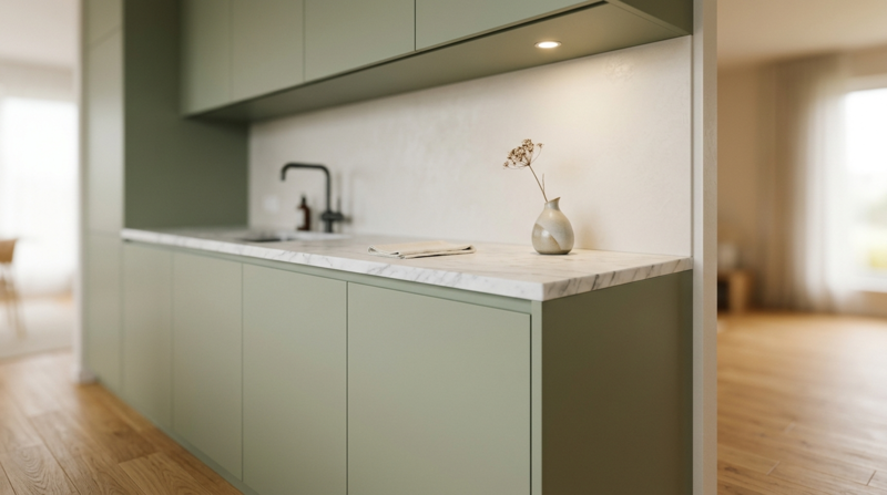 Façades Sweetch interior modèle Pao coloris Olive