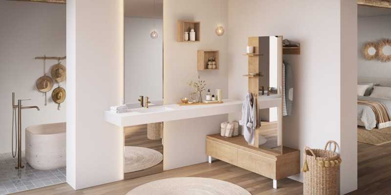 Salle de bain style norvégien