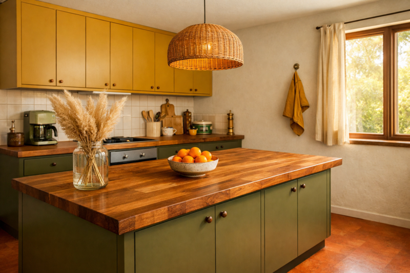 Cuisine So Coo'c rétro 70s façades Sweetch interior PAO Miel et Jungle